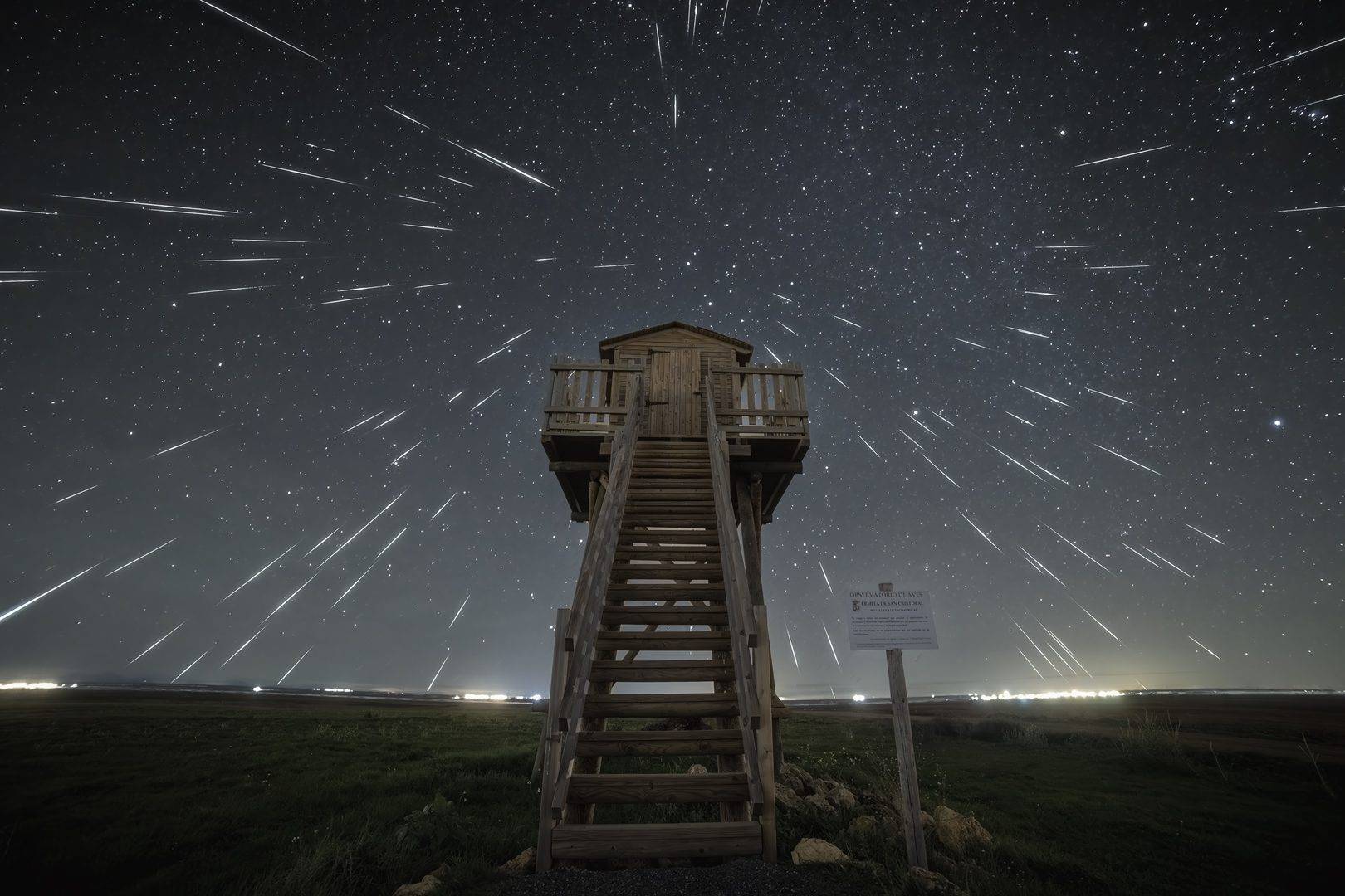 Astrofotografia Lluvia Estrellas Geminidas 2023 Matallana Valmadrigal